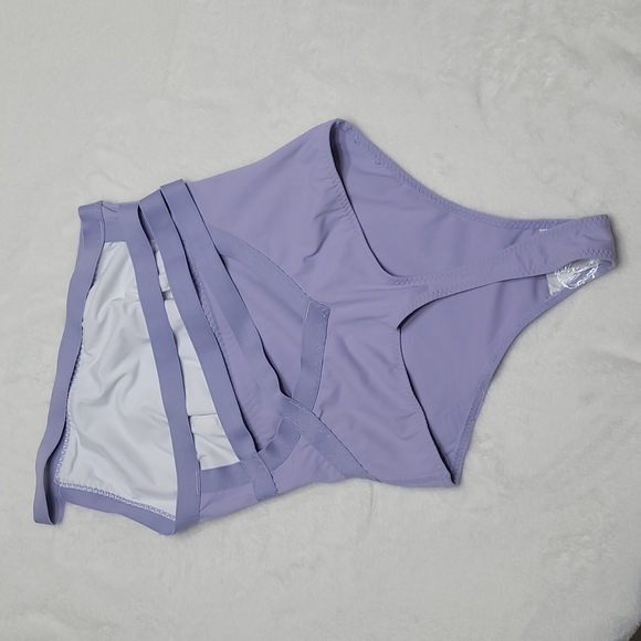 FP Movement by Free People Shadow Boxer Lilac Bodysuit X-Small - Picture 10 of 14